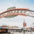 a large arch over a street near The Dial Apartments in Kansas City, MO